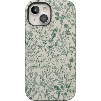 Sage Garden | Green Floral Case