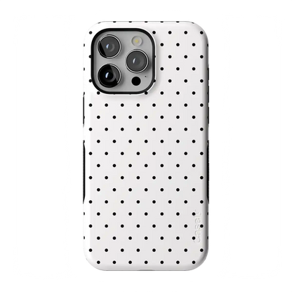 On the Dot | Black Polka Dot Case