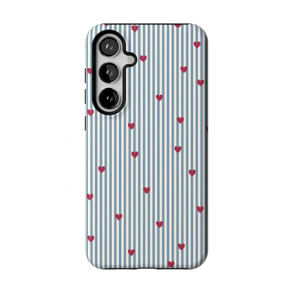 Love Lines | Blue Stripes Case