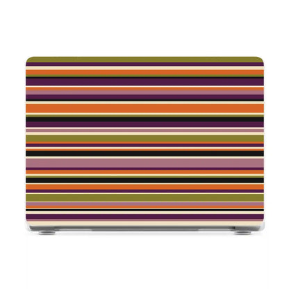 Candy Stripes | Layered Lines Laptop Shell
