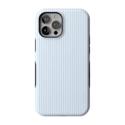 Stripes and the City | Light Blue Pinstripe Case