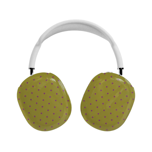 On the Dot | Moss & Plum Dots AirPods Max Case