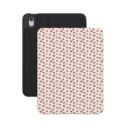 Lovebug | Mauve Hearts iPad Case