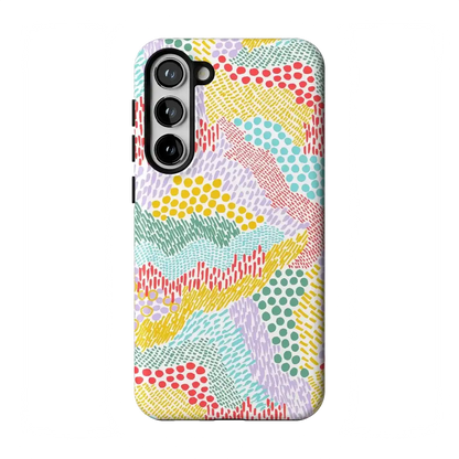 Color Me Happy | Pattern Colorblock Case