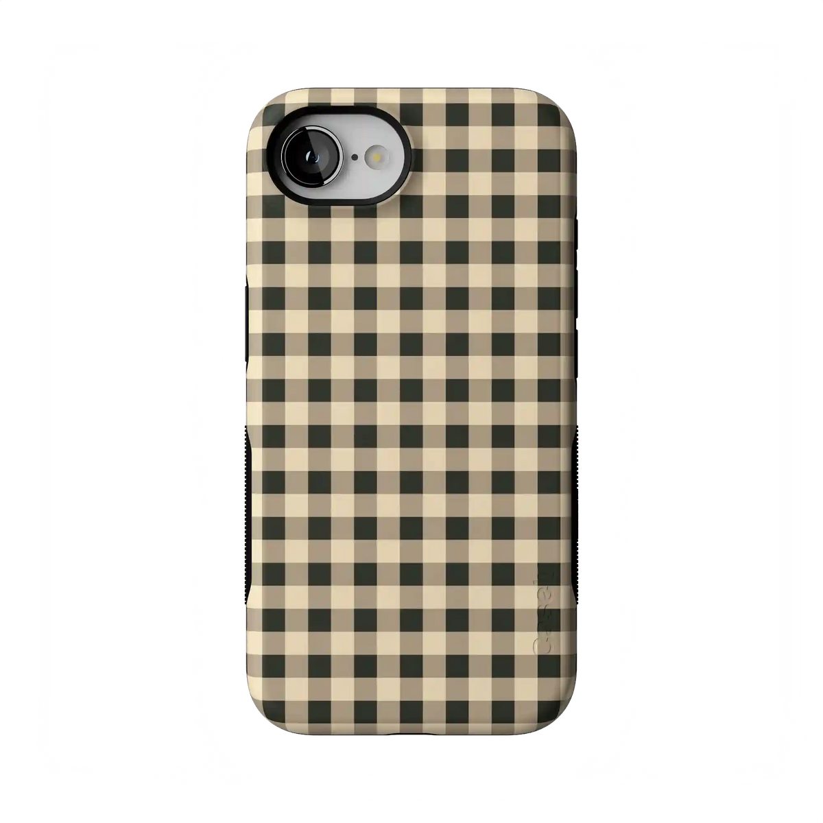 Cedar Lane | Black & Cream Gingham Case