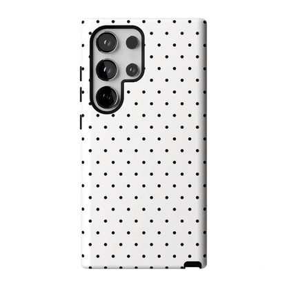 On the Dot | Black Polka Dot Case