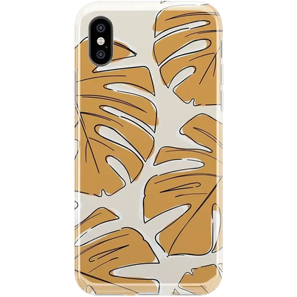 Island Time | Tropical Leaves Floral Case