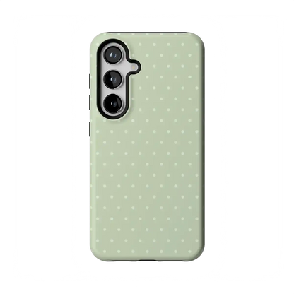 On the Dot | Green Polka Dot Case