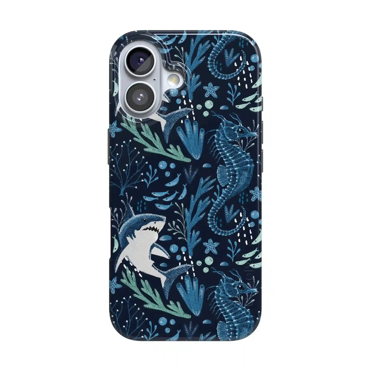 Midnight Reef | Shark Print Case
