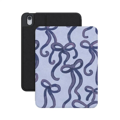 Love Me Knot | Blue Bow iPad Case