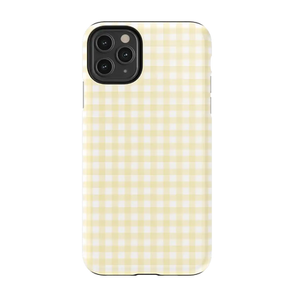 Pastel Picnic | Yellow Gingham Case