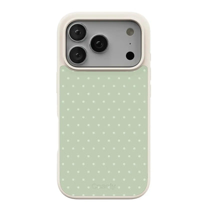 On the Dot | Green Polka Dot Case