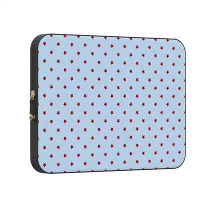 Tiny Stars | Red & Blue Laptop Case