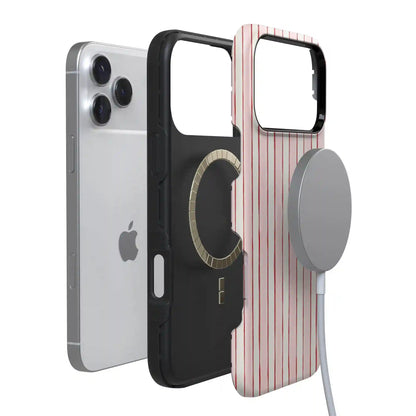 Pretty in Pastel | Blush Stripes Case