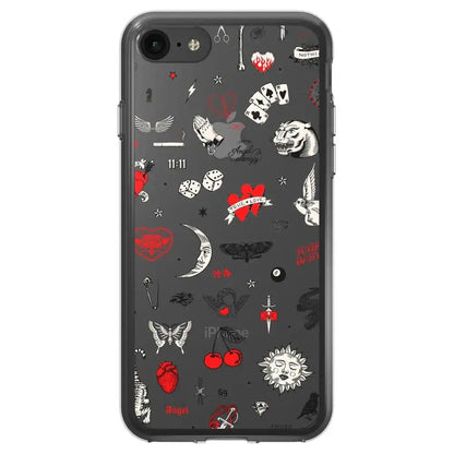 Not a Phase | Clear Flash Tattoo Case