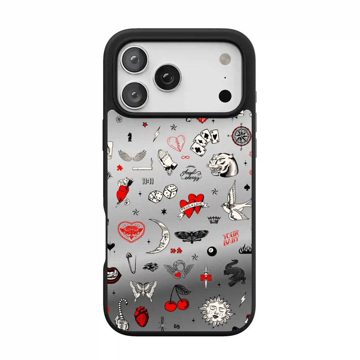Not a Phase | Clear Flash Tattoo Case