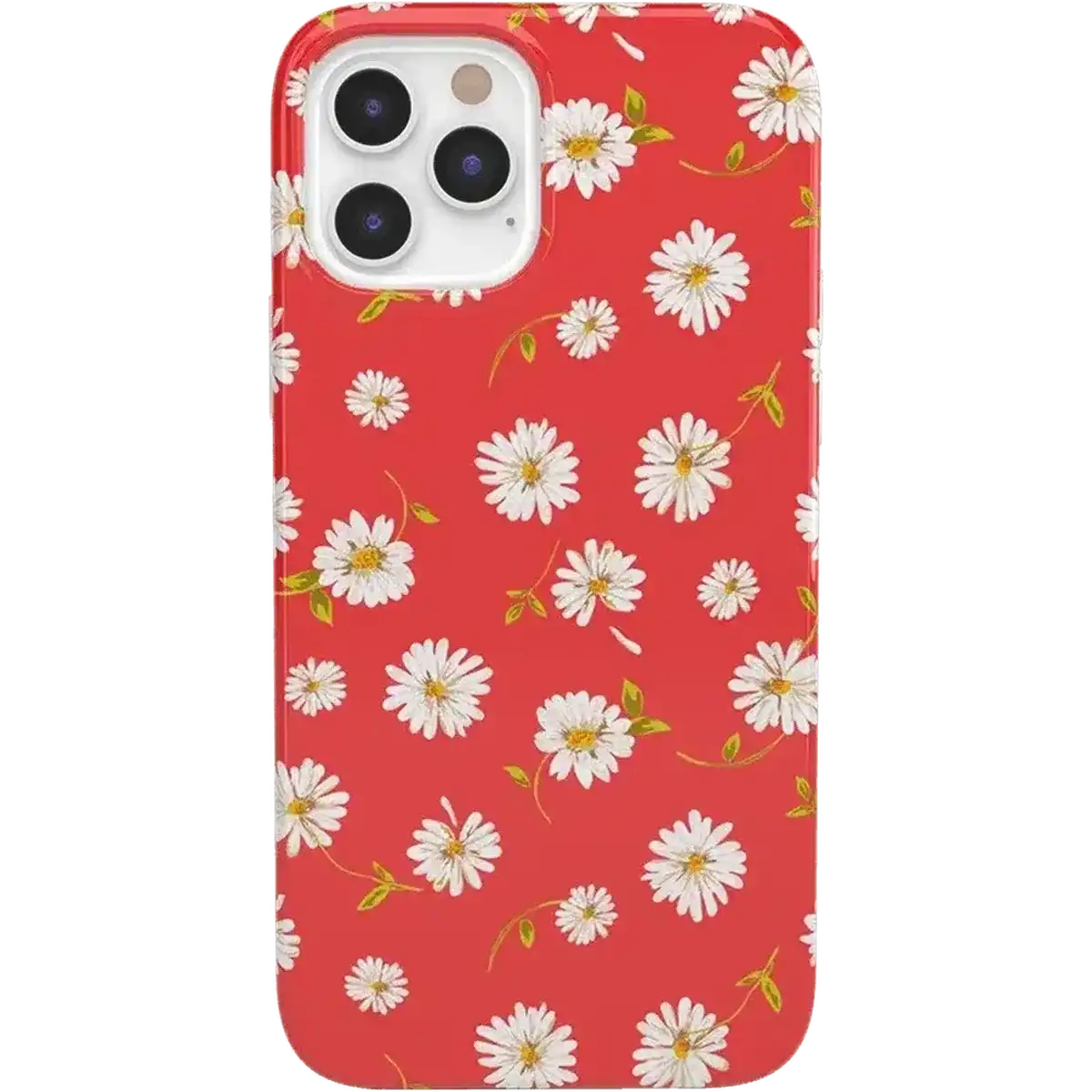 Daisy Daydream | Red Coral Floral Case