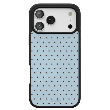 On the Dot | Blue Polka Dot Case