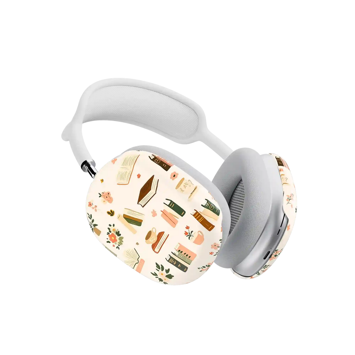 Cozy Fiction | Books & Blooms AirPods Max Case