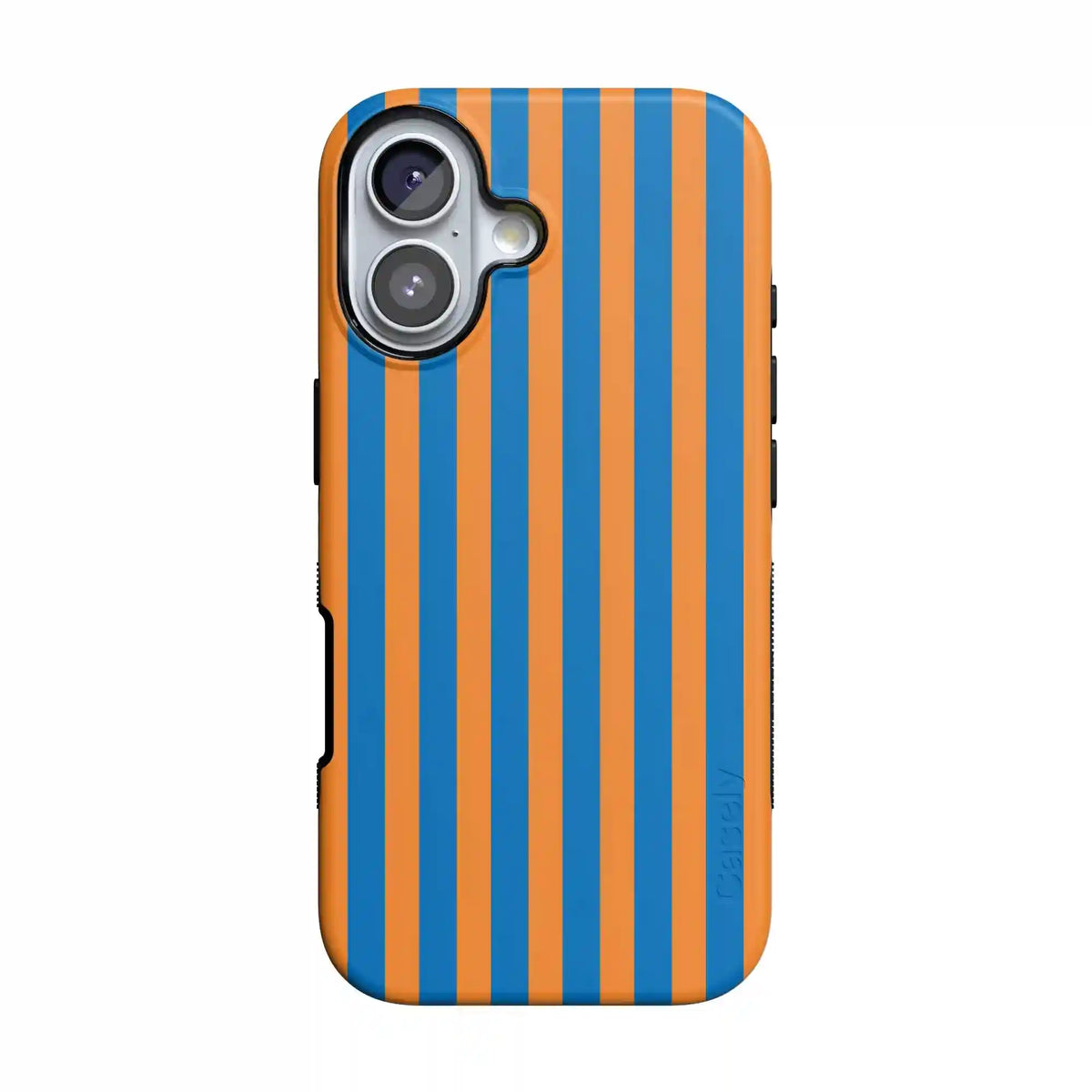 Go New York | Blue & Orange Stripes Case