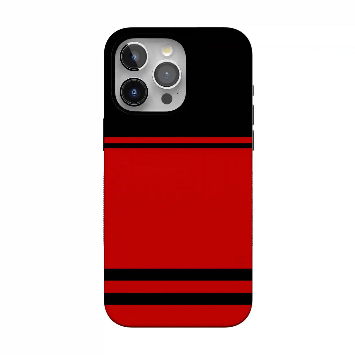Storm Warning | Black & Red Stripes Case