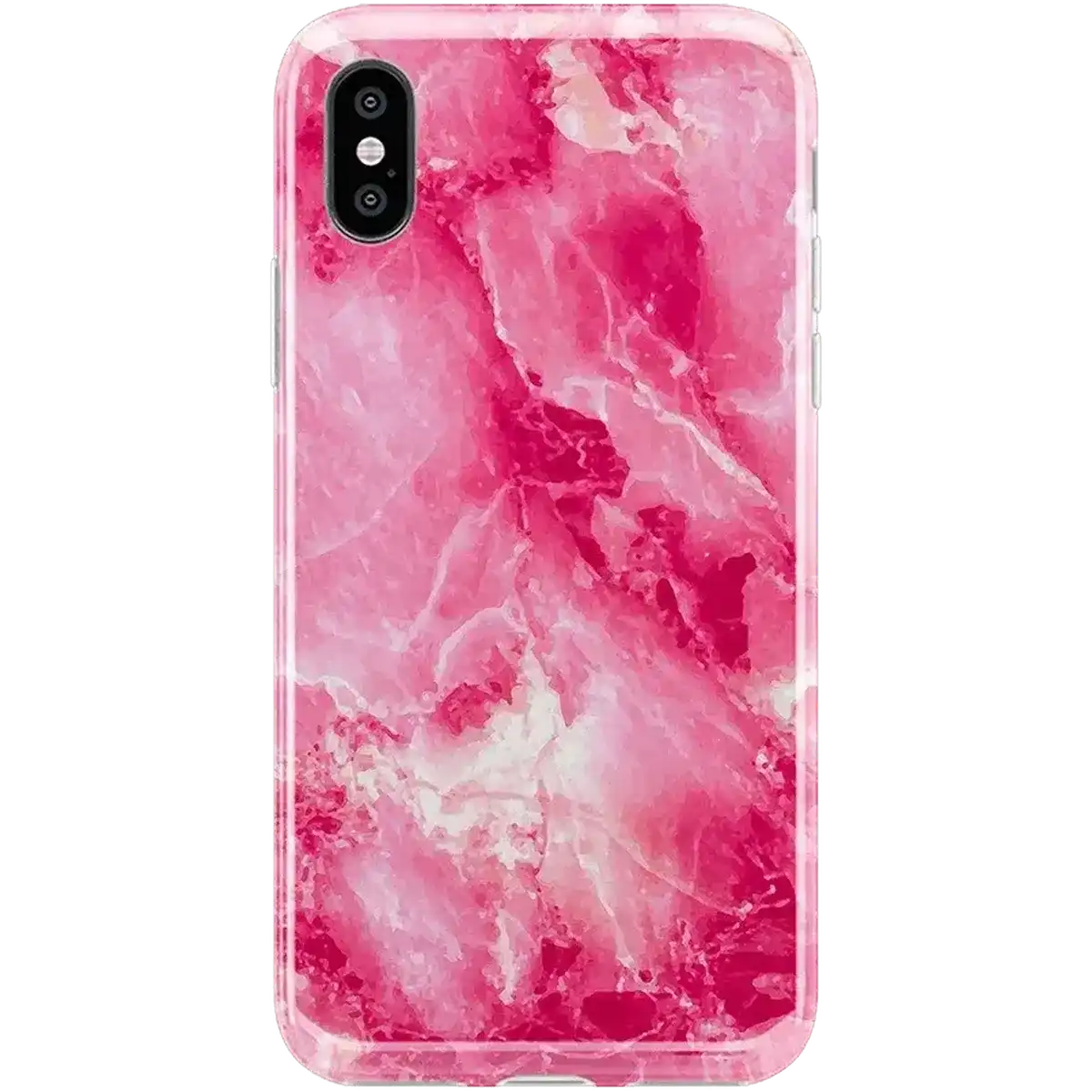 Pretty in Pink | Hot Pink Marble Case