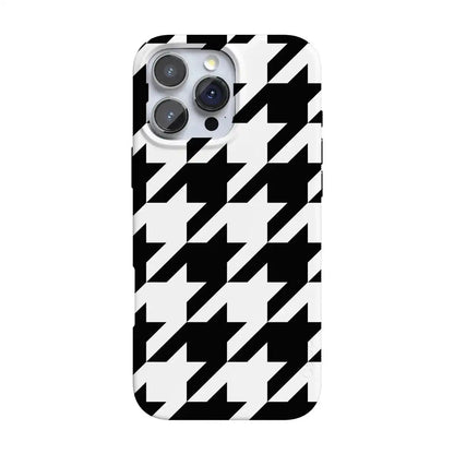 Houndstooth | High Contrast Design Case