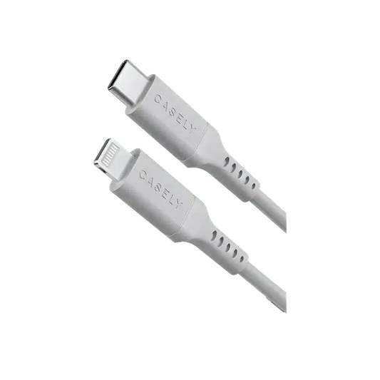 Fast Charging Cable | MFi Certified Lightning to USB-C Cord - White Cord
