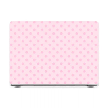 Spotted in SoHo | Pink Polka Dot Laptop Shell