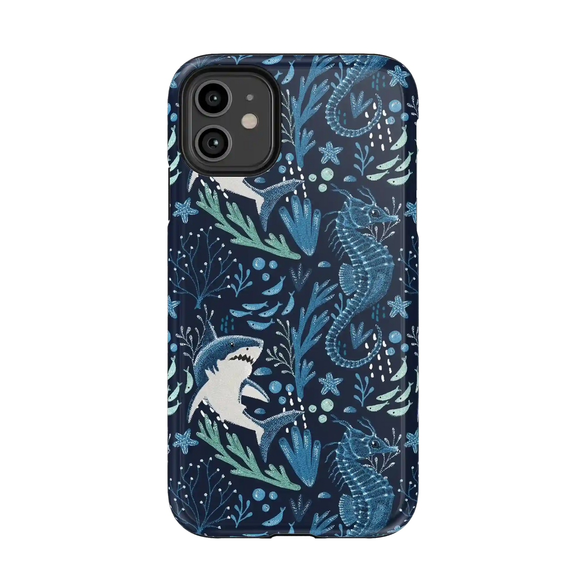 Midnight Reef | Shark Print Case