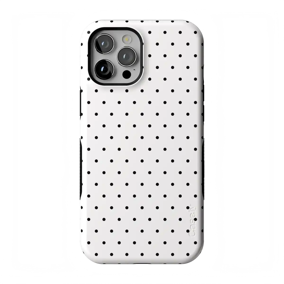On the Dot | Black Polka Dot Case