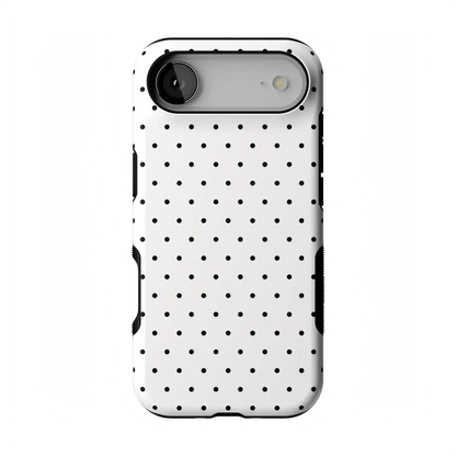 On the Dot | Black Polka Dot Case