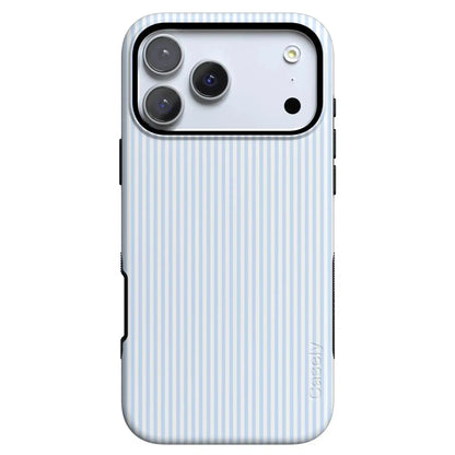 Stripes and the City | Light Blue Pinstripe Case