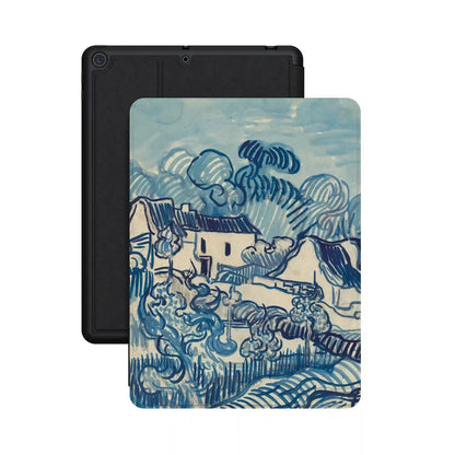Van Gogh | Landscape With Houses iPad Case