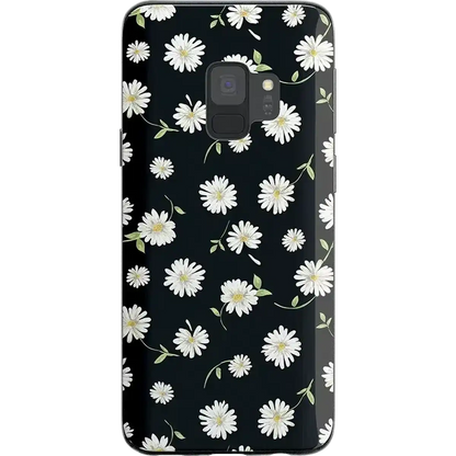 Daisy Daydream | Black Floral Samsung Case