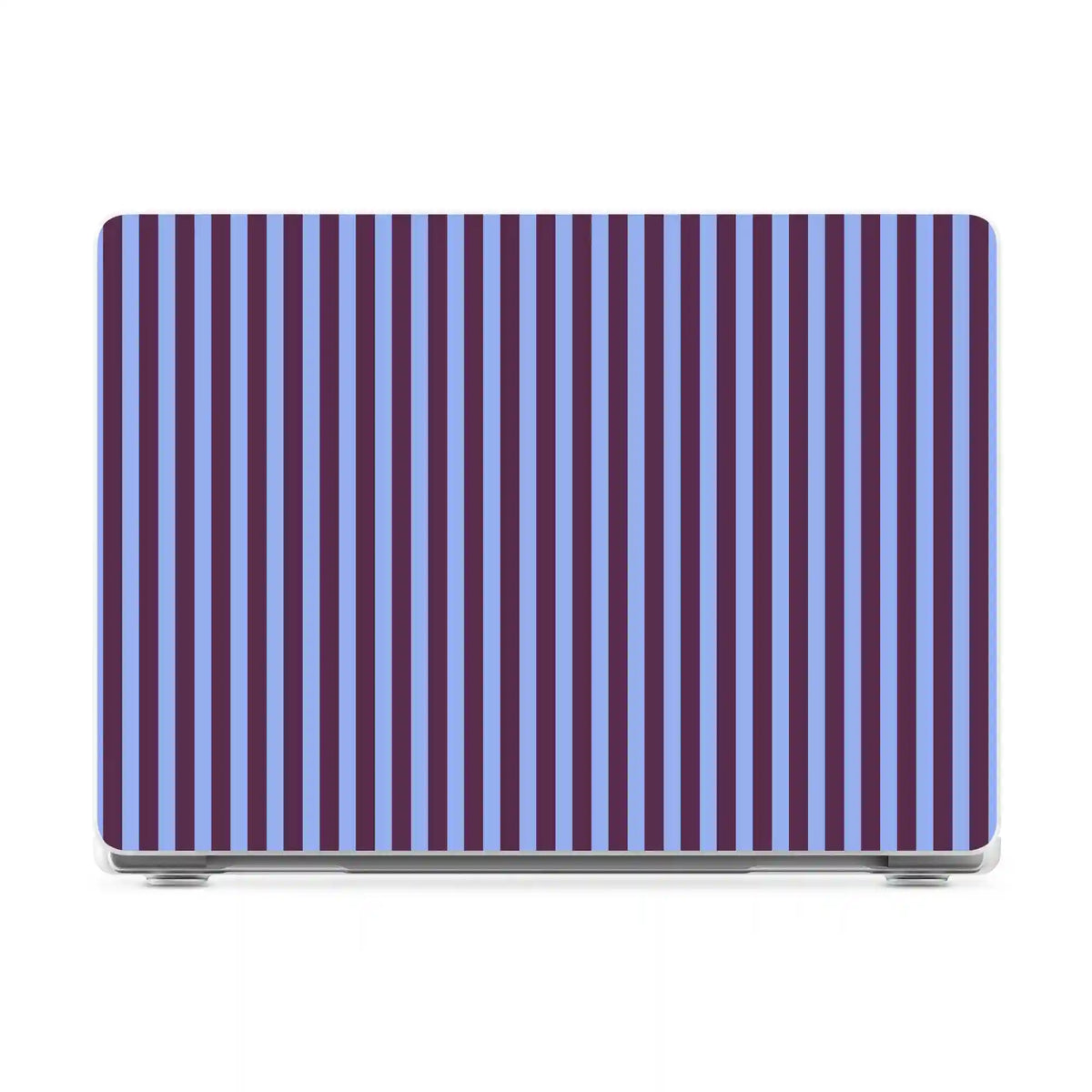 Perfect Stripes | Purple & Blue Stripes Laptop Shell