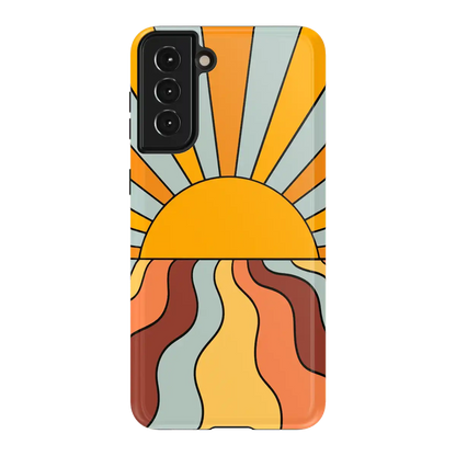 Shine On | Retro Sunset Case
