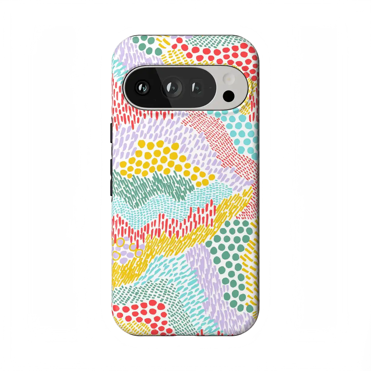 Color Me Happy | Pattern Colorblock Case