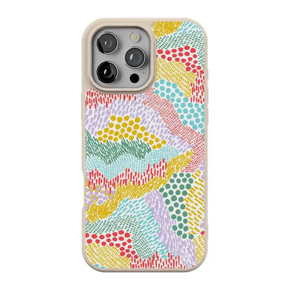 Color Me Happy | Pattern Colorblock Case