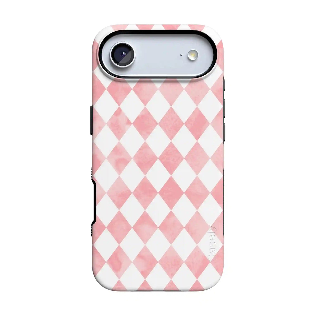 Queen of Diamonds | Pink Watercolor Case