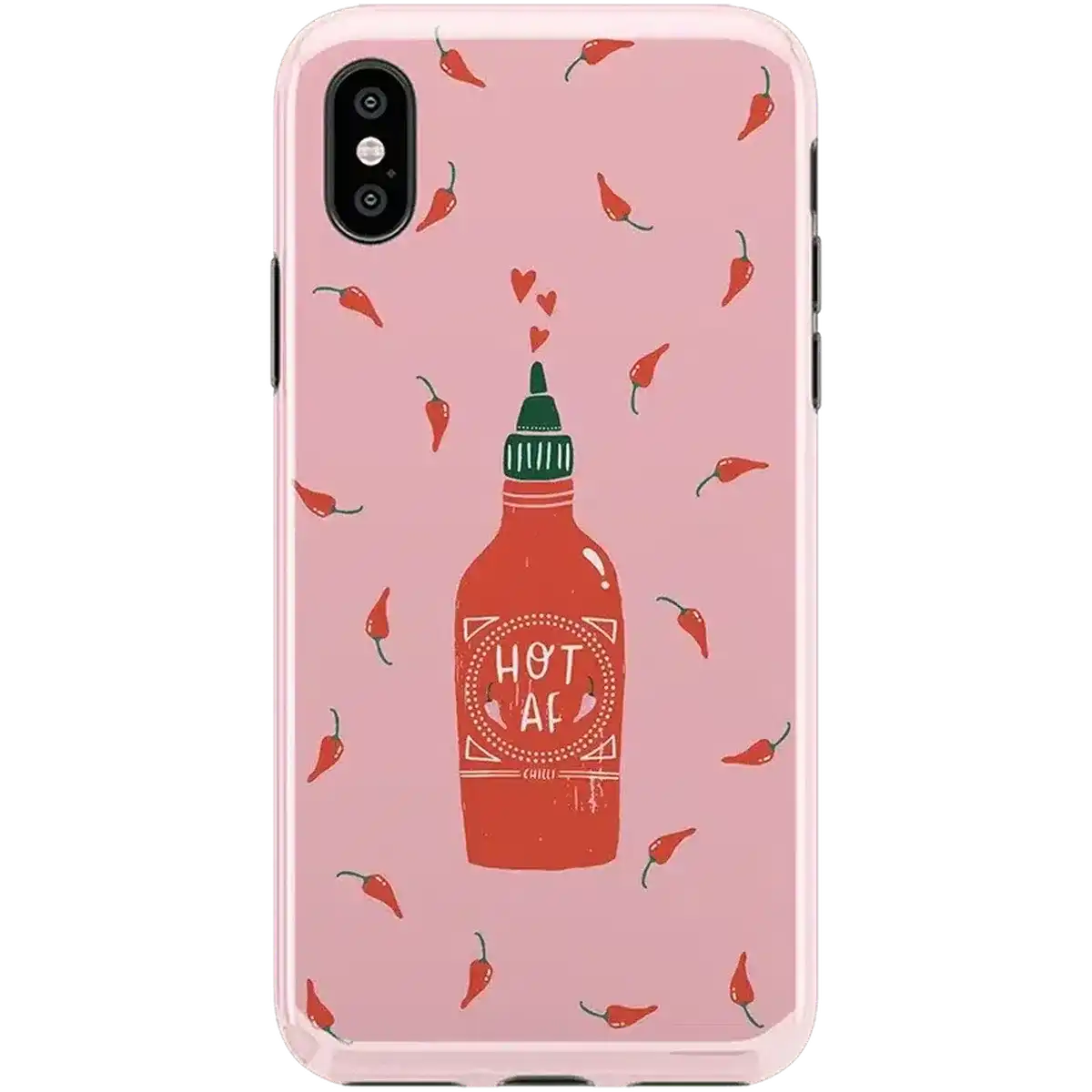 Spicy AF | Pink Chili Hot Sauce Case