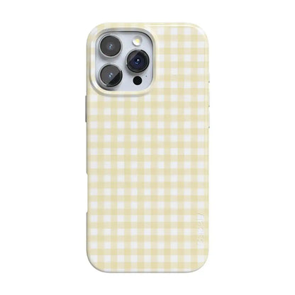 Pastel Picnic | Yellow Gingham Case