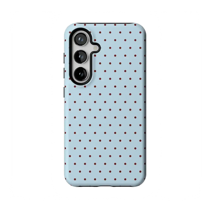 On the Dot | Blue Polka Dot Case