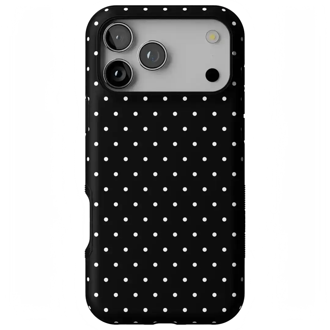 On the Dot | White Polka Dot Case