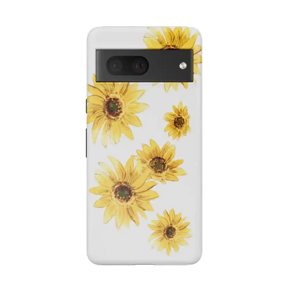 Golden Garden | Yellow Sunflower Floral Google Pixel Case