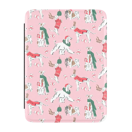 Winter Woofs | Holiday Dog Kindle Case