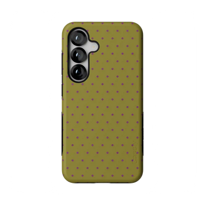On the Dot | Moss & Plum Dots Case