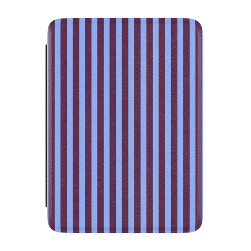 Perfect Stripes | Purple & Blue Stripes Kindle Case