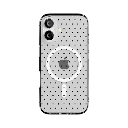 On the Dot | Black Polka Dot Case