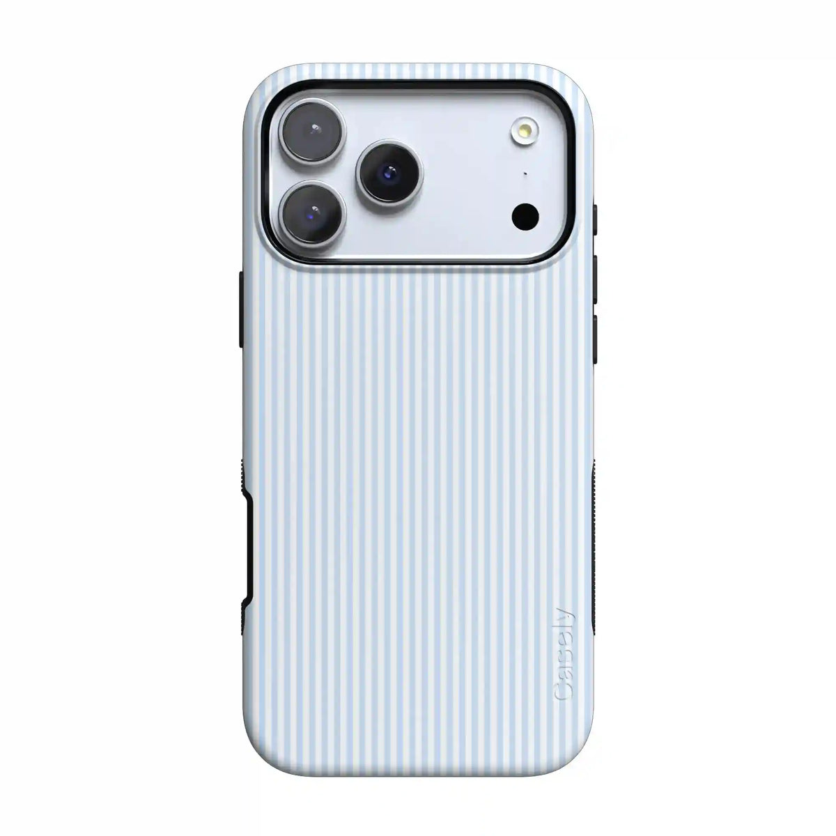 Stripes and the City | Light Blue Pinstripe Case
